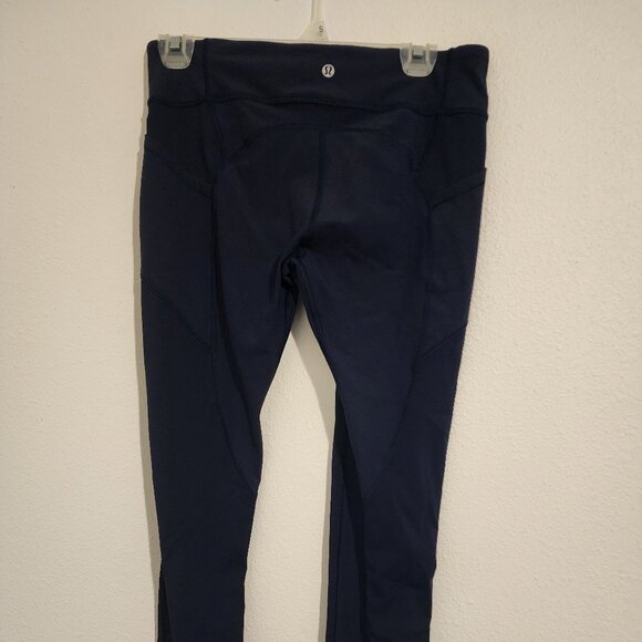 Lululemon All the Right Places II Low Rise 28" Women's Size 8 True Navy Blue - Picture 1 of 5